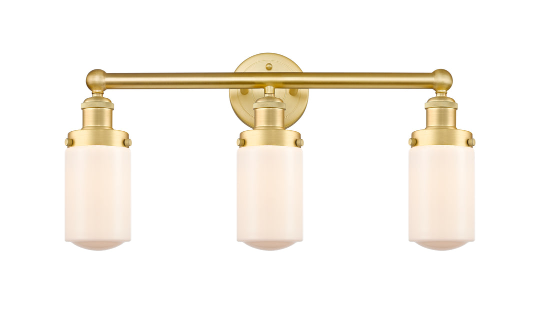 Innovations Lighting Dover 4.5" Bath Vanity Light - Satin Gold Vanity Lights Innovations Lighting   