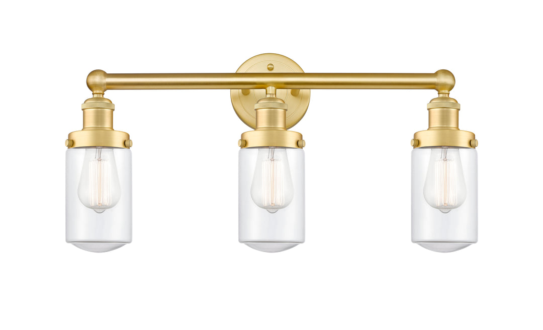 Innovations Lighting Dover 4.5" Bath Vanity Light - Satin Gold Vanity Lights Innovations Lighting   