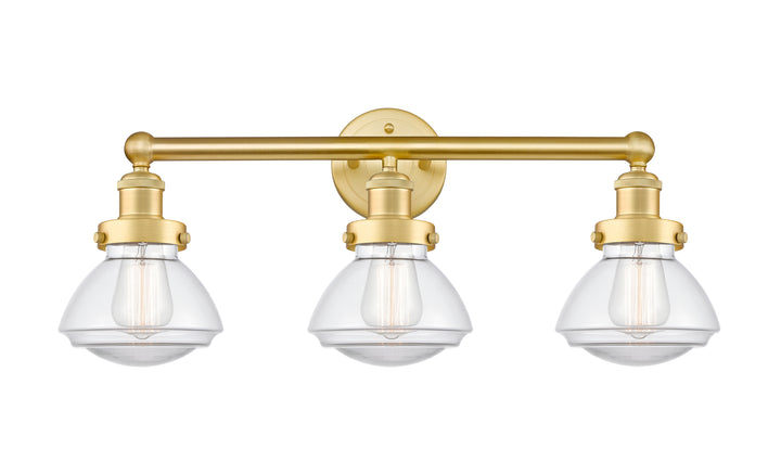 Innovations Lighting Olean 6.75" Bath Vanity Light - Satin Gold Vanity Lights Innovations Lighting   