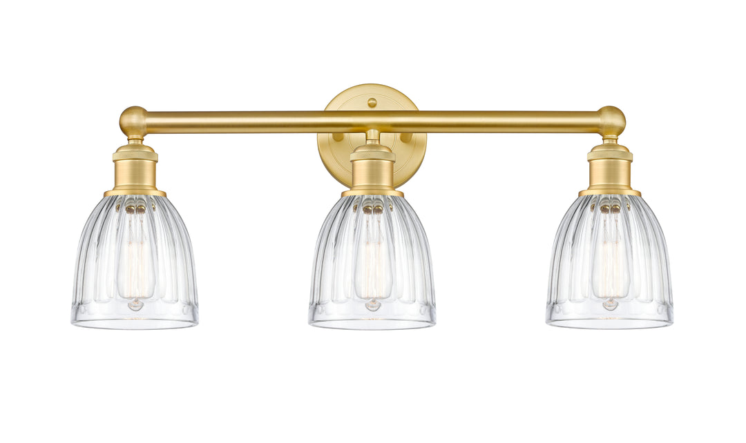 Innovations Lighting Brookfield 6" Bath Vanity Light - Satin Gold Vanity Lights Innovations Lighting   