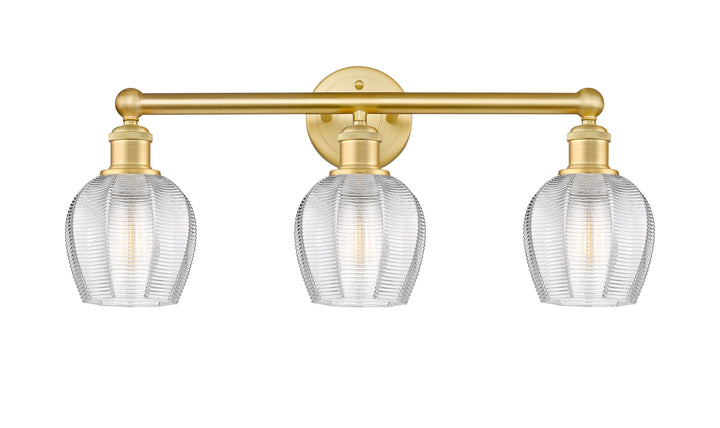 Innovations Lighting Norfolk 6" Bath Vanity Light - Satin Gold Vanity Lights Innovations Lighting   