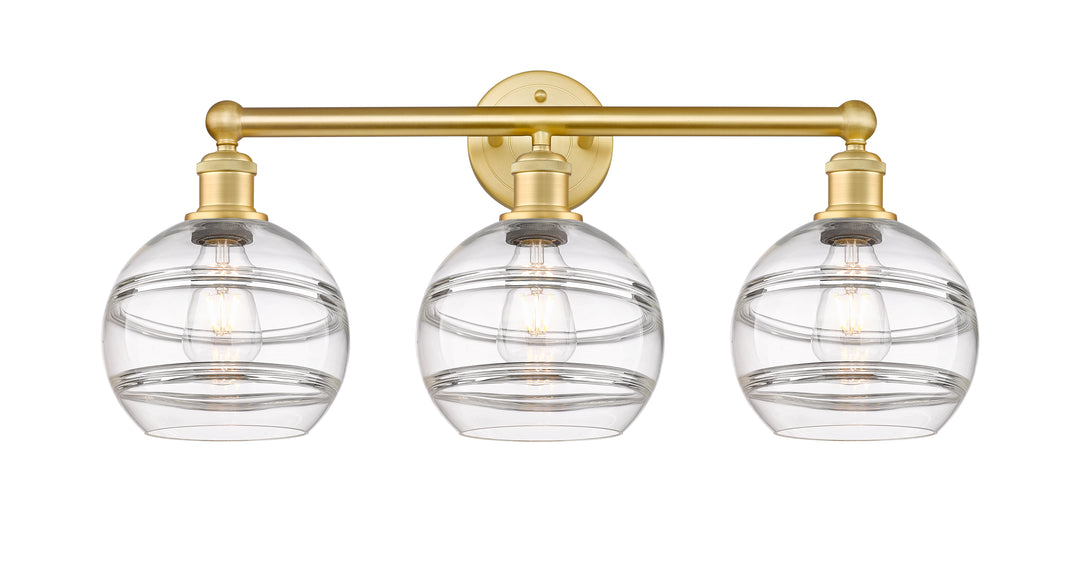 Innovations Lighting Rochester 8" Bath Vanity Light - Satin Gold Vanity Lights Innovations Lighting   