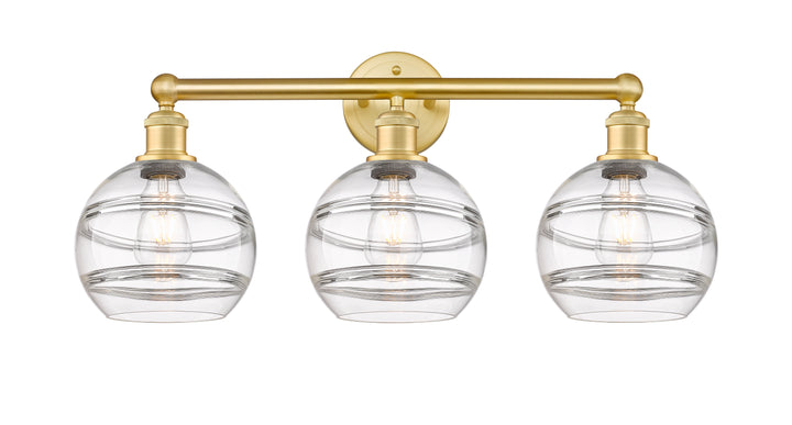 Innovations Lighting Rochester 8" Bath Vanity Light - Satin Gold Vanity Lights Innovations Lighting   