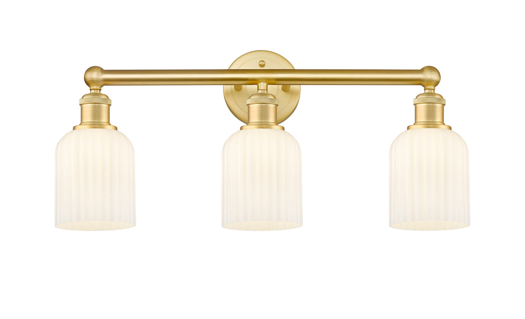 Innovations Lighting Bridal Veil 5" Bath Vanity Light - Satin Gold Vanity Lights Innovations Lighting   