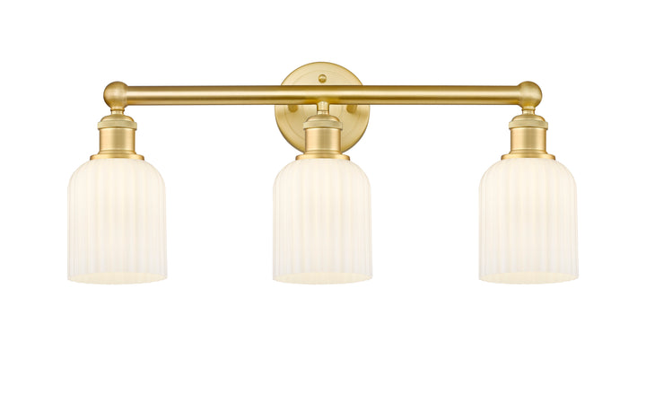 Innovations Lighting Bridal Veil 5" Bath Vanity Light - Satin Gold Vanity Lights Innovations Lighting   