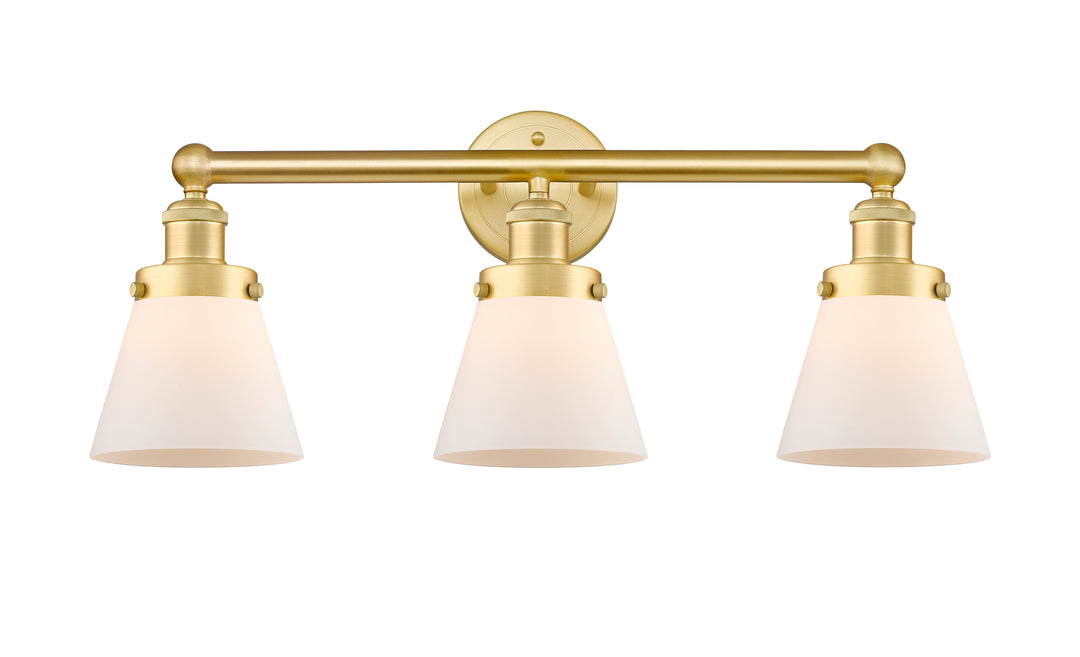 Innovations Lighting Cone 6" Bath Vanity Light - Satin Gold Vanity Lights Innovations Lighting   