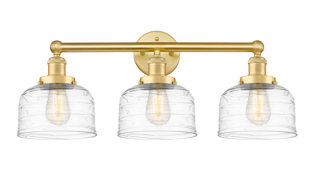 Innovations Lighting Bell 8" Bath Vanity Light - Satin Gold Vanity Lights Innovations Lighting   