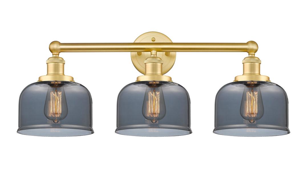 Innovations Lighting Bell 8" Bath Vanity Light - Satin Gold Vanity Lights Innovations Lighting   