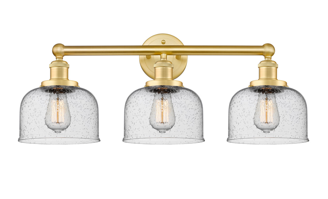 Innovations Lighting Bell 8" Bath Vanity Light - Satin Gold Vanity Lights Innovations Lighting   