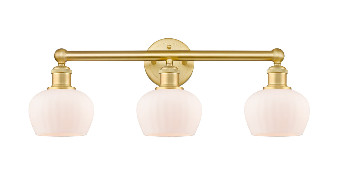 Innovations Lighting Fenton 6.5" Bath Vanity Light - Satin Gold Vanity Lights Innovations Lighting   