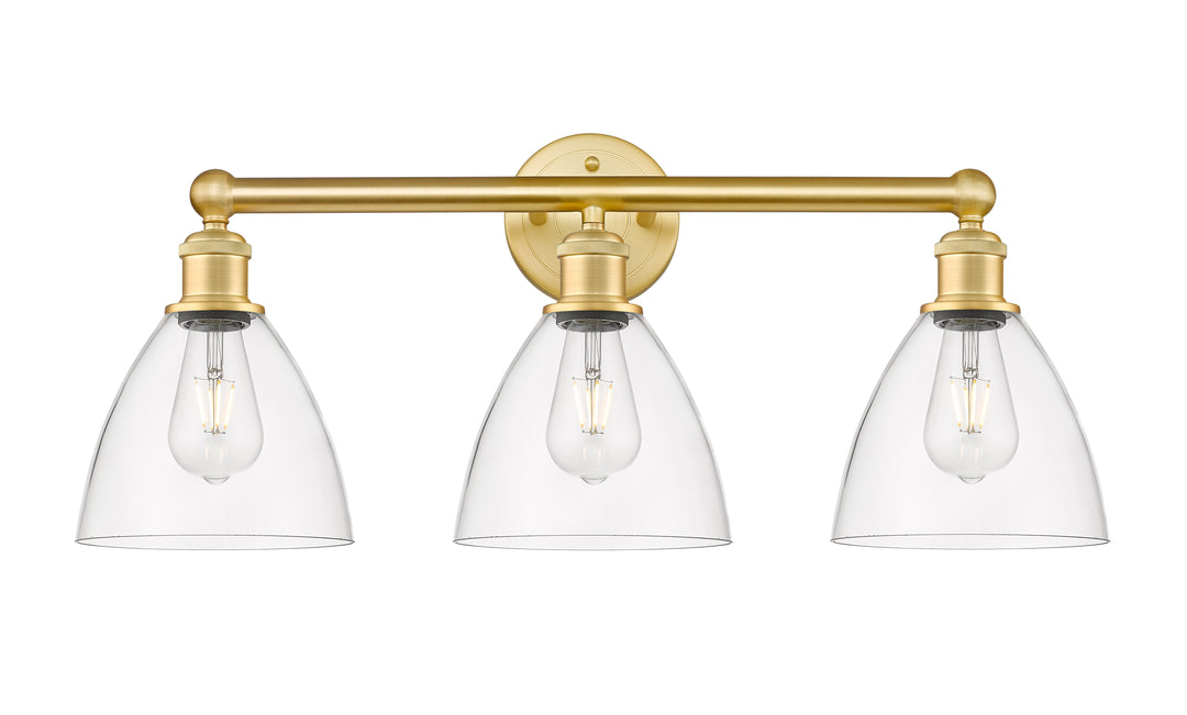 Innovations Lighting Bristol 7.5" Bath Vanity Light - Satin Gold Vanity Lights Innovations Lighting   