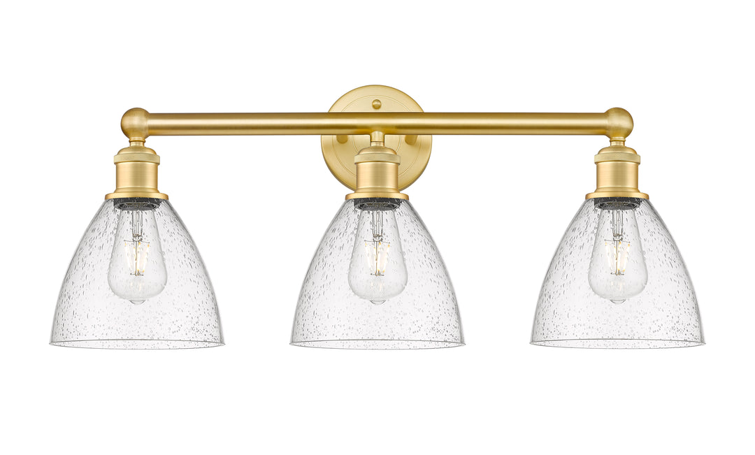 Innovations Lighting Bristol 7.5" Bath Vanity Light - Satin Gold Vanity Lights Innovations Lighting   