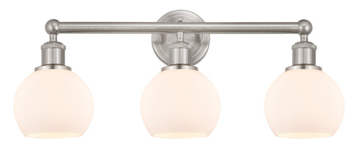 Innovations Lighting Athens 6" Bath Vanity Light - Brushed Satin Nickel Vanity Lights Innovations Lighting   