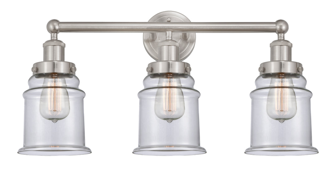 Innovations Lighting Canton 6" Bath Vanity Light - Brushed Satin Nickel Vanity Lights Innovations Lighting   