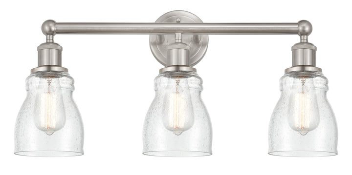 Innovations Lighting Ellery 5" Bath Vanity Light - Brushed Satin Nickel Vanity Lights Innovations Lighting Seedy ; Glass Type: Seeded  