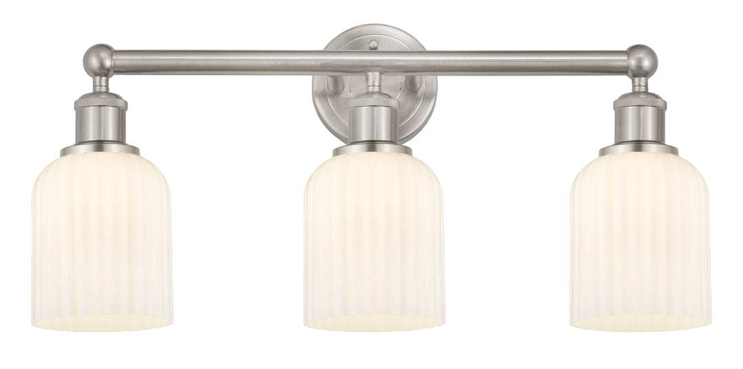 Innovations Lighting Bridal Veil 5" Bath Vanity Light - Brushed Satin Nickel Vanity Lights Innovations Lighting   