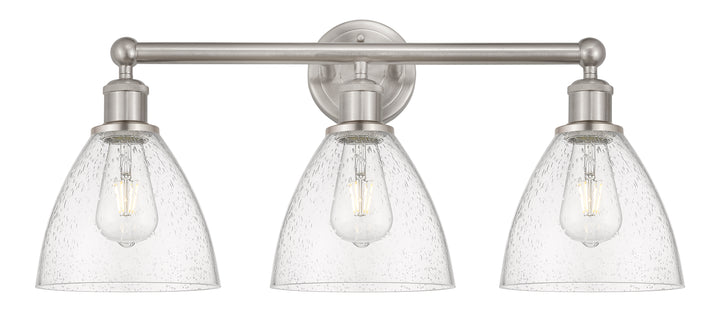 Innovations Lighting Bristol 7.5" Bath Vanity Light - Brushed Satin Nickel Vanity Lights Innovations Lighting   