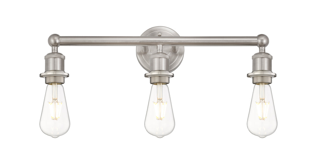 Innovations Lighting Edison Bath Vanity Light - Satin Nickel