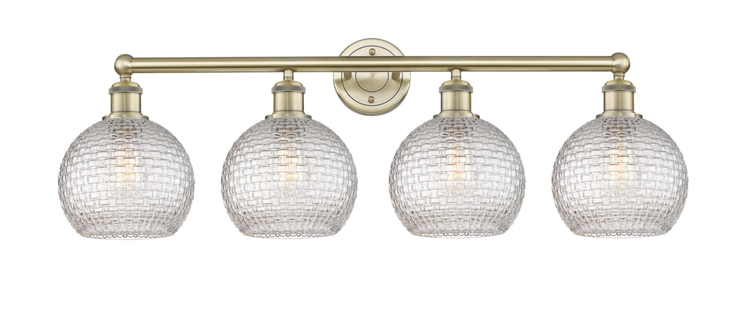 Innovations Lighting Athens 8" Bath Vanity Light - Antique Brass