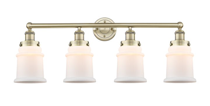 Innovations Lighting Canton 6" Bath Vanity Light - Antique Brass Vanity Lights Innovations Lighting Matte White ; Glass Type: Frosted  