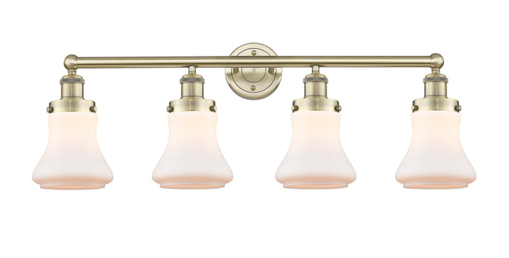 Innovations Lighting Bellmont 6" Bath Vanity Light - Antique Brass Vanity Lights Innovations Lighting Matte White ; Glass Type: Frosted  