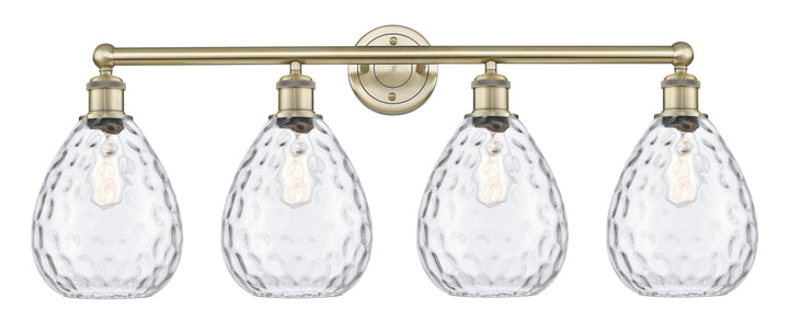 Innovations Lighting Waverly 8" Bath Vanity Light - Antique Brass Vanity Lights Innovations Lighting Clear ; Glass Type: Transparent  