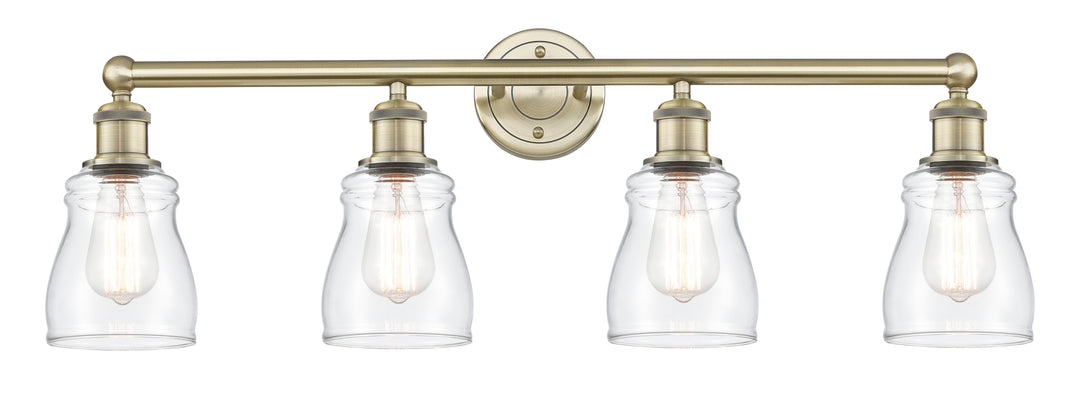 Innovations Lighting Ellery 5" Bath Vanity Light - Antique Brass Vanity Lights Innovations Lighting Clear ; Glass Type: Clear  