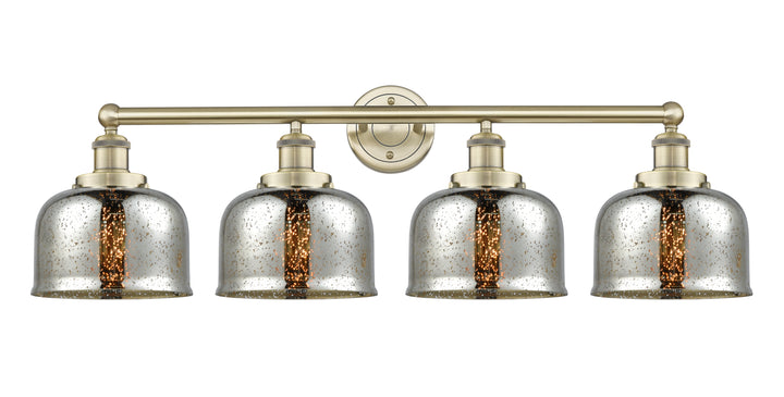 Innovations Lighting Bell 8" Bath Vanity Light - Antique Brass Vanity Lights Innovations Lighting Silver Plated Mercury ; Glass Type: Mercury  