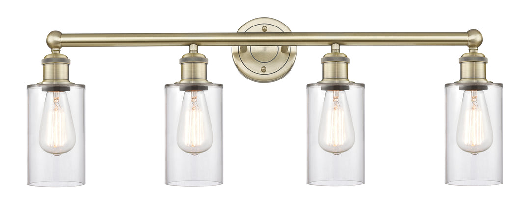 Innovations Lighting Clymer 4" Bath Vanity Light - Antique Brass