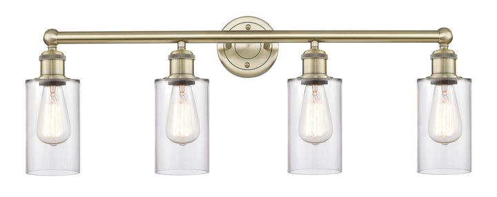 Innovations Lighting Clymer 4" Bath Vanity Light - Antique Brass