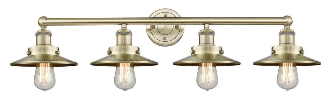 Innovations Lighting Railroad 8" Bath Vanity Light - Antique Brass Vanity Lights Innovations Lighting Default Title  