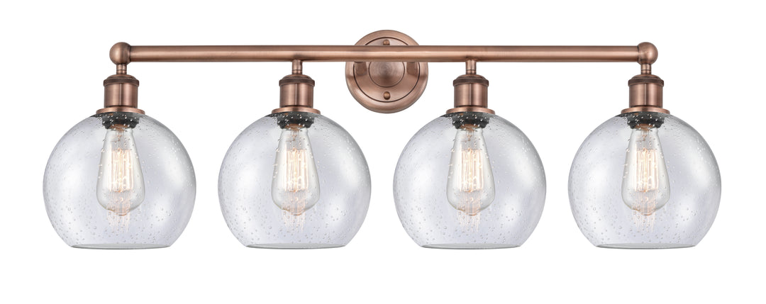 Innovations Lighting Athens 8" Bath Vanity Light - Antique Copper