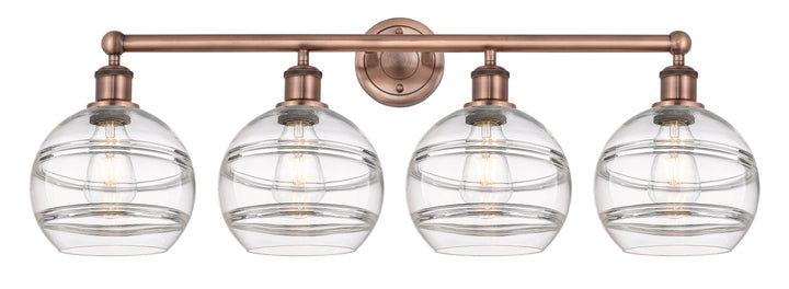 Innovations Lighting Rochester 8" Bath Vanity Light - Antique Copper