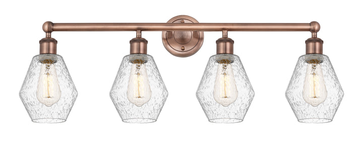 Innovations Lighting Cindyrella 6" Bath Vanity Light - Antique Copper Vanity Lights Innovations Lighting Seedy ; Glass Type: Seeded  