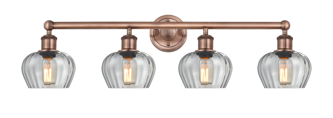 Innovations Lighting Fenton 6.5" Bath Vanity Light - Antique Copper