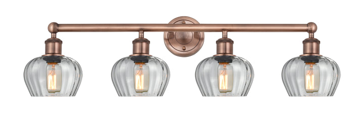 Innovations Lighting Fenton 6.5" Bath Vanity Light - Antique Copper