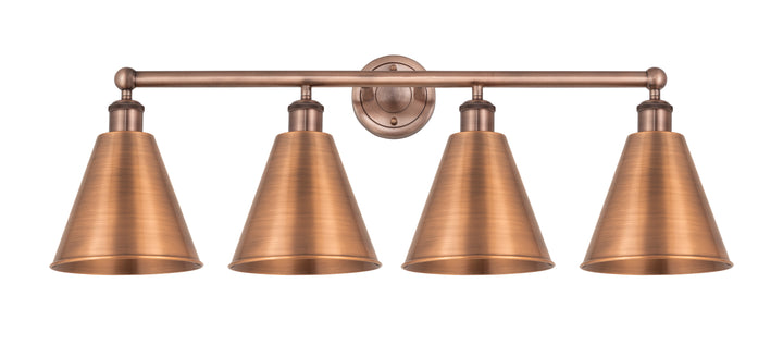 Innovations Lighting Berkshire Metal 8" Bath Vanity Light - Antique Copper Vanity Lights Innovations Lighting Default Title  