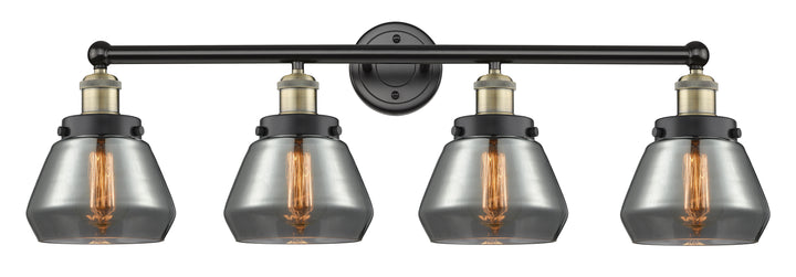 Innovations Lighting Fulton 7" Bath Vanity Light - Black Antique Brass