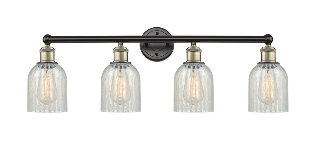 Innovations Lighting Caledonia 5" Bath Vanity Light - Black Antique Brass