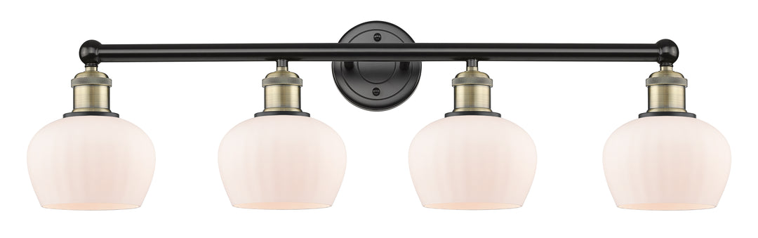 Innovations Lighting Fenton 6.5" Bath Vanity Light - Black Antique Brass