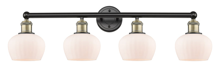 Innovations Lighting Fenton 6.5" Bath Vanity Light - Black Antique Brass