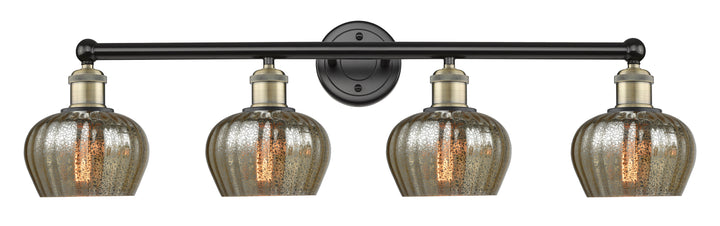 Innovations Lighting Fenton 6.5" Bath Vanity Light - Black Antique Brass