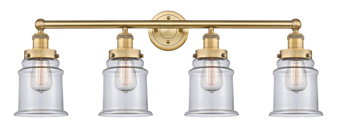 Innovations Lighting Canton 6" Bath Vanity Light - Brushed Brass Vanity Lights Innovations Lighting   