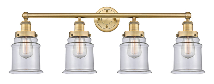 Innovations Lighting Canton 6" Bath Vanity Light - Brushed Brass Vanity Lights Innovations Lighting   