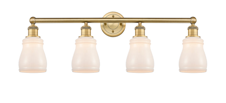 Innovations Lighting Ellery 5" Bath Vanity Light - Brushed Brass Vanity Lights Innovations Lighting White ; Glass Type: White  