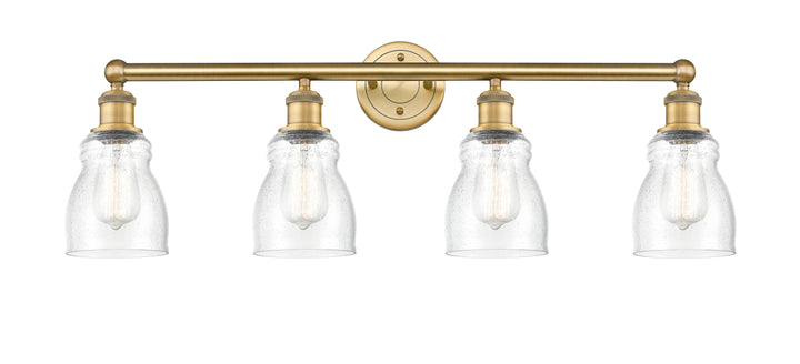 Innovations Lighting Ellery 5" Bath Vanity Light - Brushed Brass Vanity Lights Innovations Lighting Seedy ; Glass Type: Seeded  