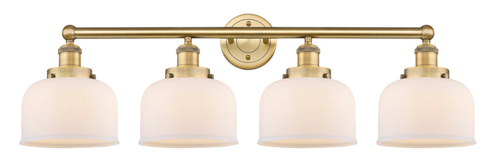 Innovations Lighting Bell 8" Bath Vanity Light - Brushed Brass Vanity Lights Innovations Lighting Matte White ; Glass Type: Frosted  