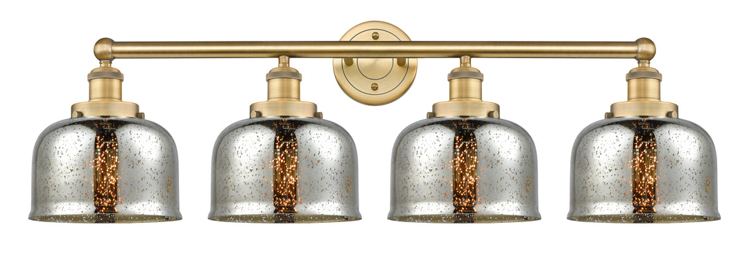 Innovations Lighting Bell 8" Bath Vanity Light - Brushed Brass Vanity Lights Innovations Lighting Silver Plated Mercury ; Glass Type: Mercury  