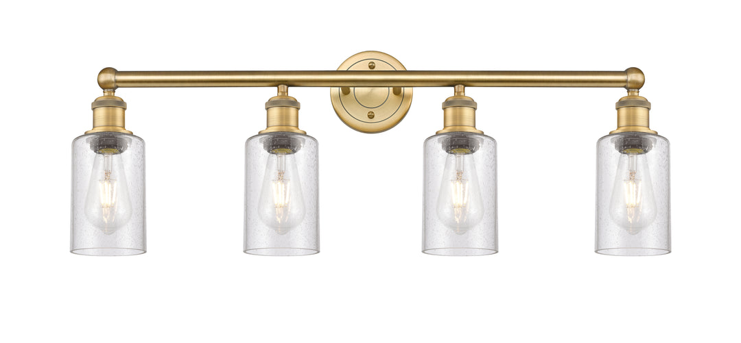 Innovations Lighting Clymer 4" Bath Vanity Light - Brushed Brass