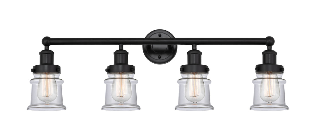 Innovations Lighting Canton 5" Bath Vanity Light - Matte Black Vanity Lights Innovations Lighting   